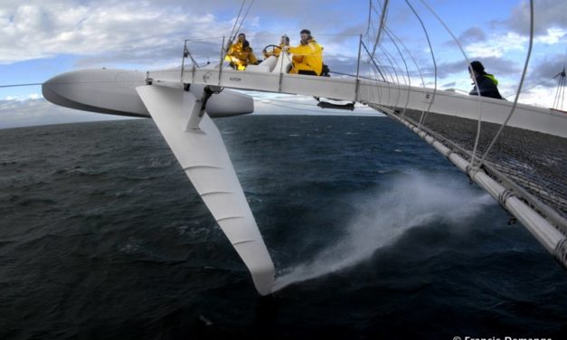 L’Hydroptère », l’oiseau des mers…