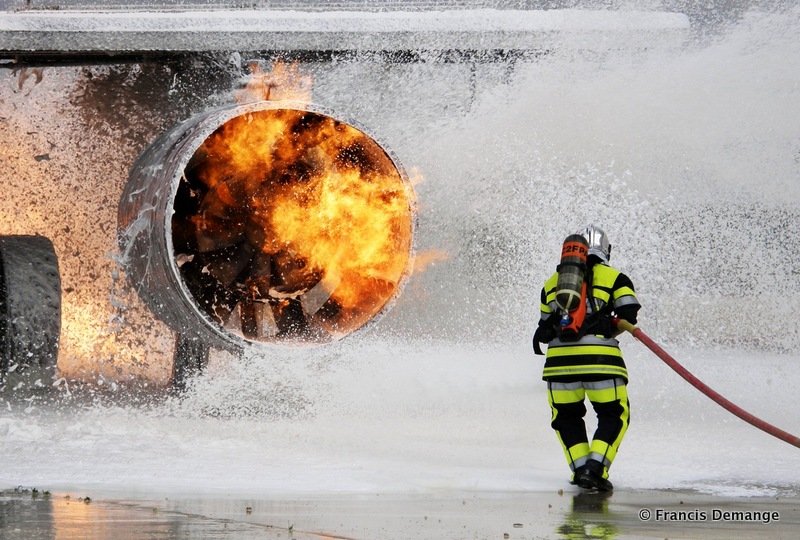 “Crash aérien avec les pompiers de l’extrême”