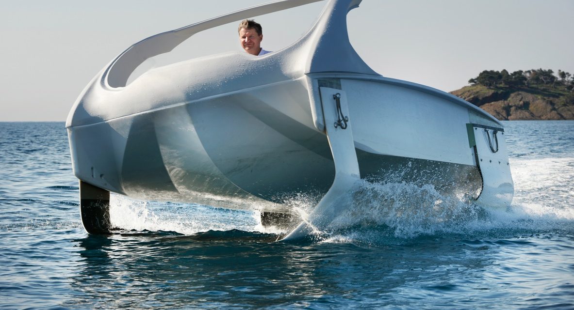 Sea Bubble  le bateau volant qui survolera la Seine et les fleuves du monde. En images les premiers essais du prototype Sea Bubble.