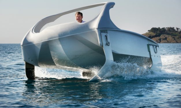 Sea Bubble  le bateau volant qui survolera la Seine et les fleuves du monde. En images les premiers essais du prototype Sea Bubble.