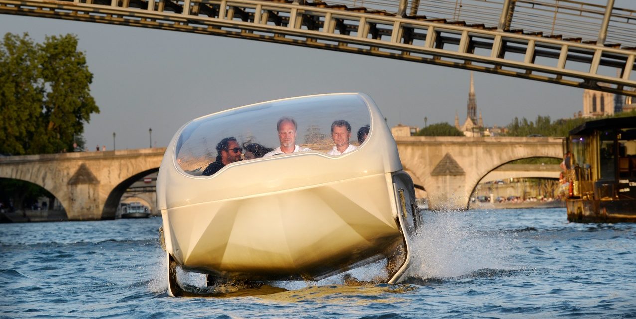 Le Sea Bubble entre en Seine