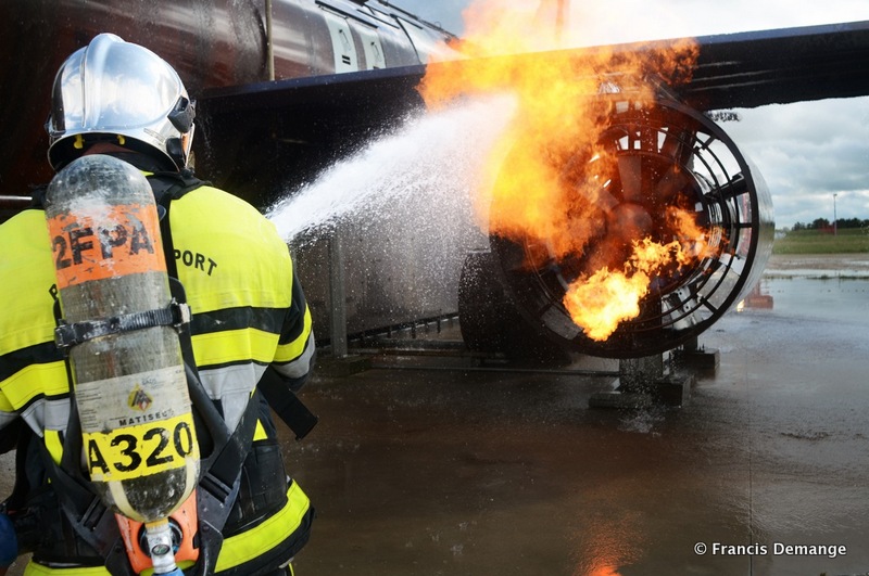 “Crash aérien avec les pompiers de l’extrême”