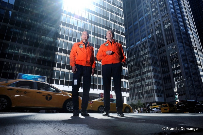 Solar Impulse survole New York avant le grand saut pour la traversée de l’Atlantique.