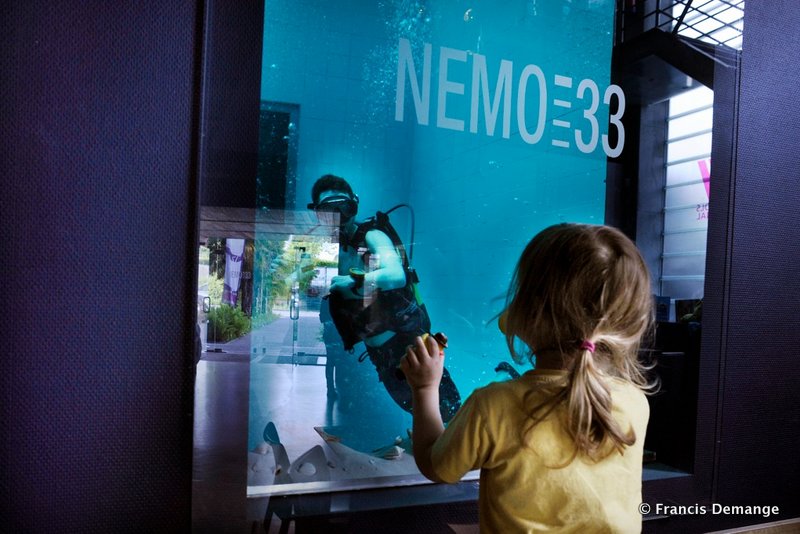 Nemo33 est la piscine la plus profonde au monde !