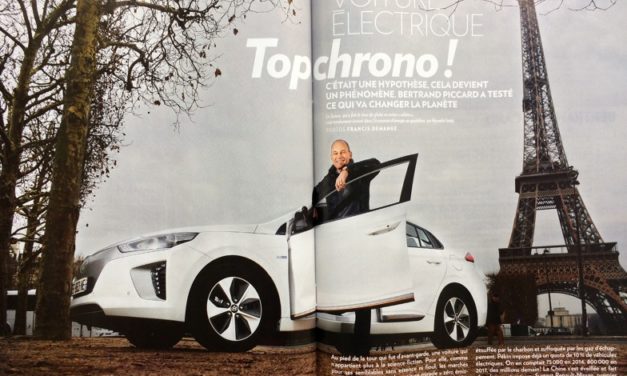 Bertrand PICCARD a testé ce qui va changer la planète. Top chrono !     PARIS MATCH du 12 au 18 avril 2018 (6 pages)