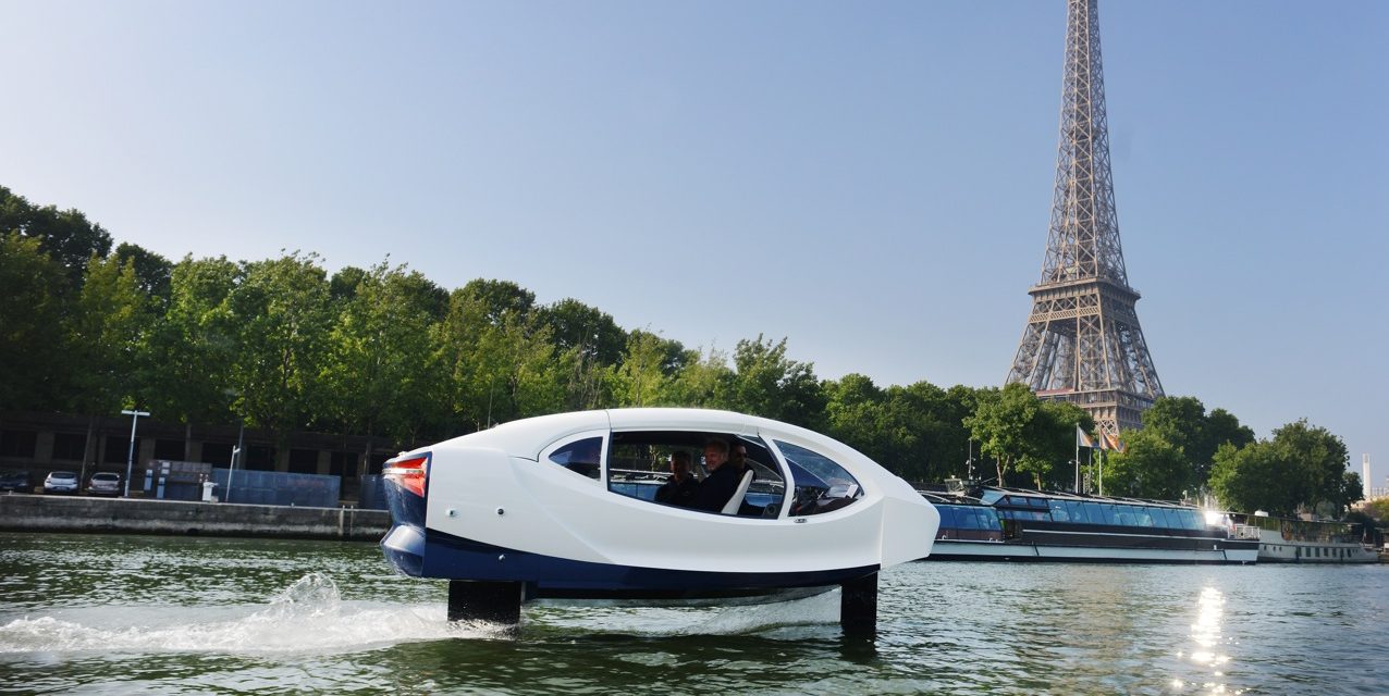 Les SeaBubbles, les taxis qui volent au-dessus de l’eau, ont procédé à de nouveaux essais sur la Seine.