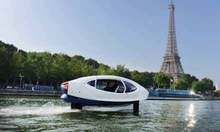 Les SeaBubbles, les taxis qui volent au-dessus de l’eau, ont procédé à de nouveaux essais sur la Seine.