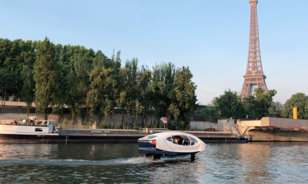 “Seabubble” Le taxi volant entre en Seine.